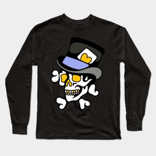 Skull tophat Long Sleeve T-Shirt